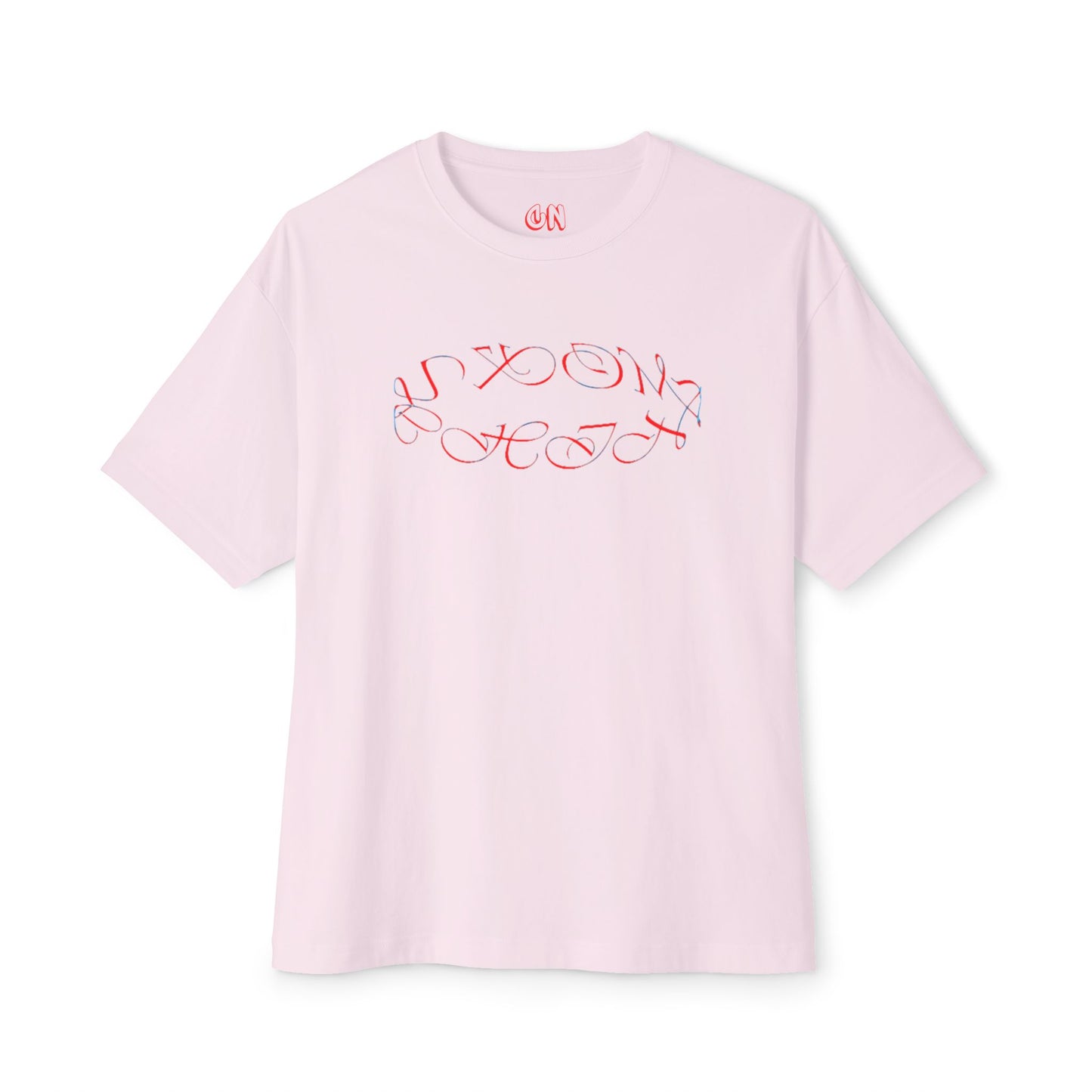 Round logo red/blue Tee