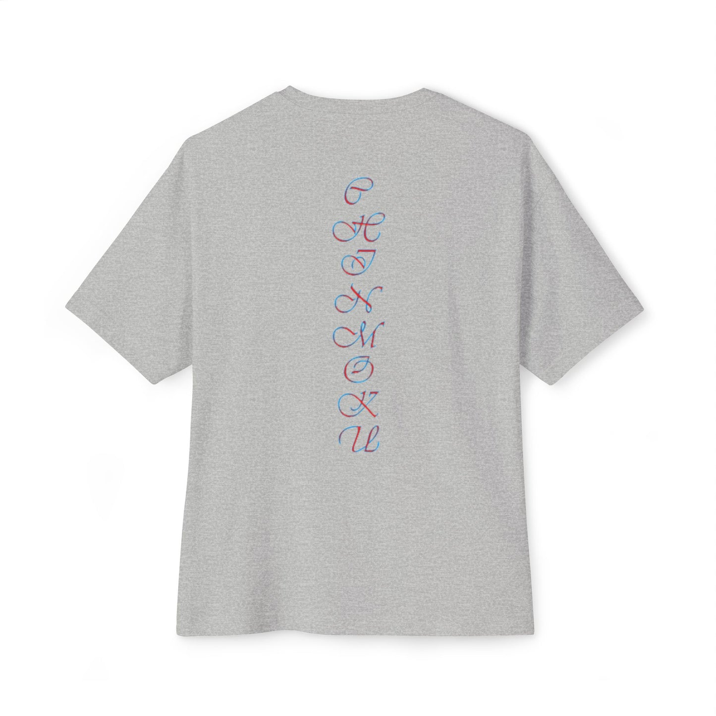 Round logo red/blue Tee