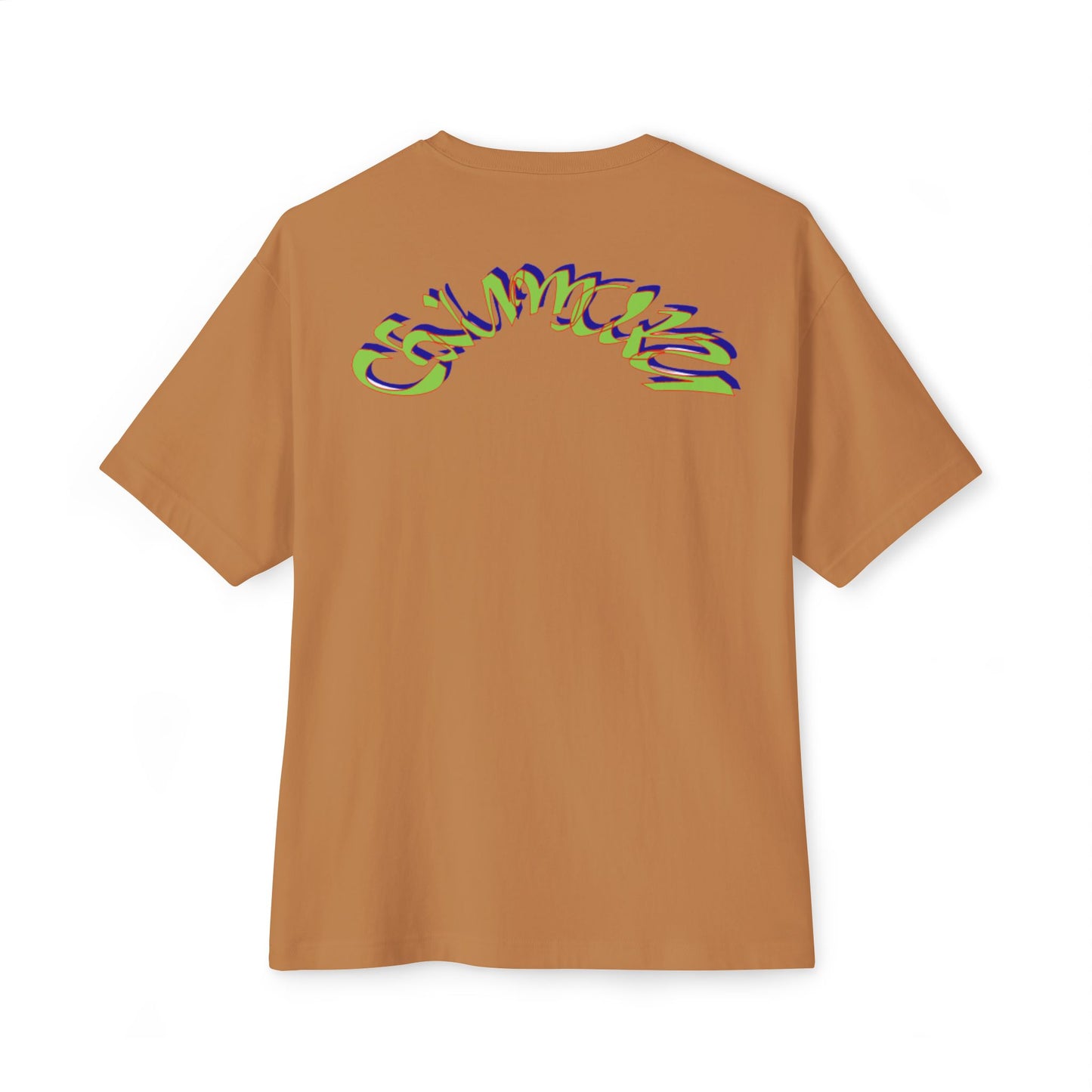 Green logo wave Tee