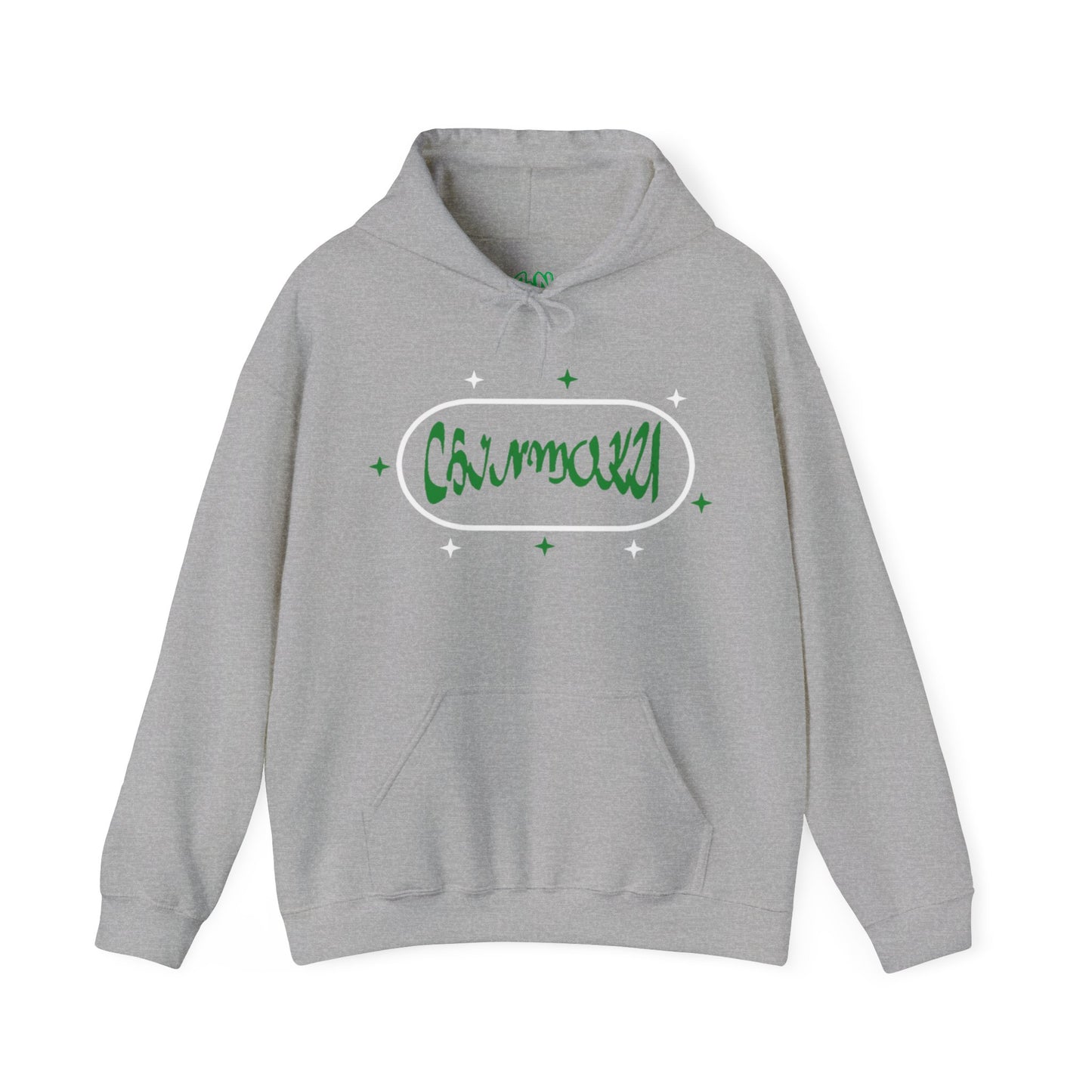 Sweatshirt Green Stars