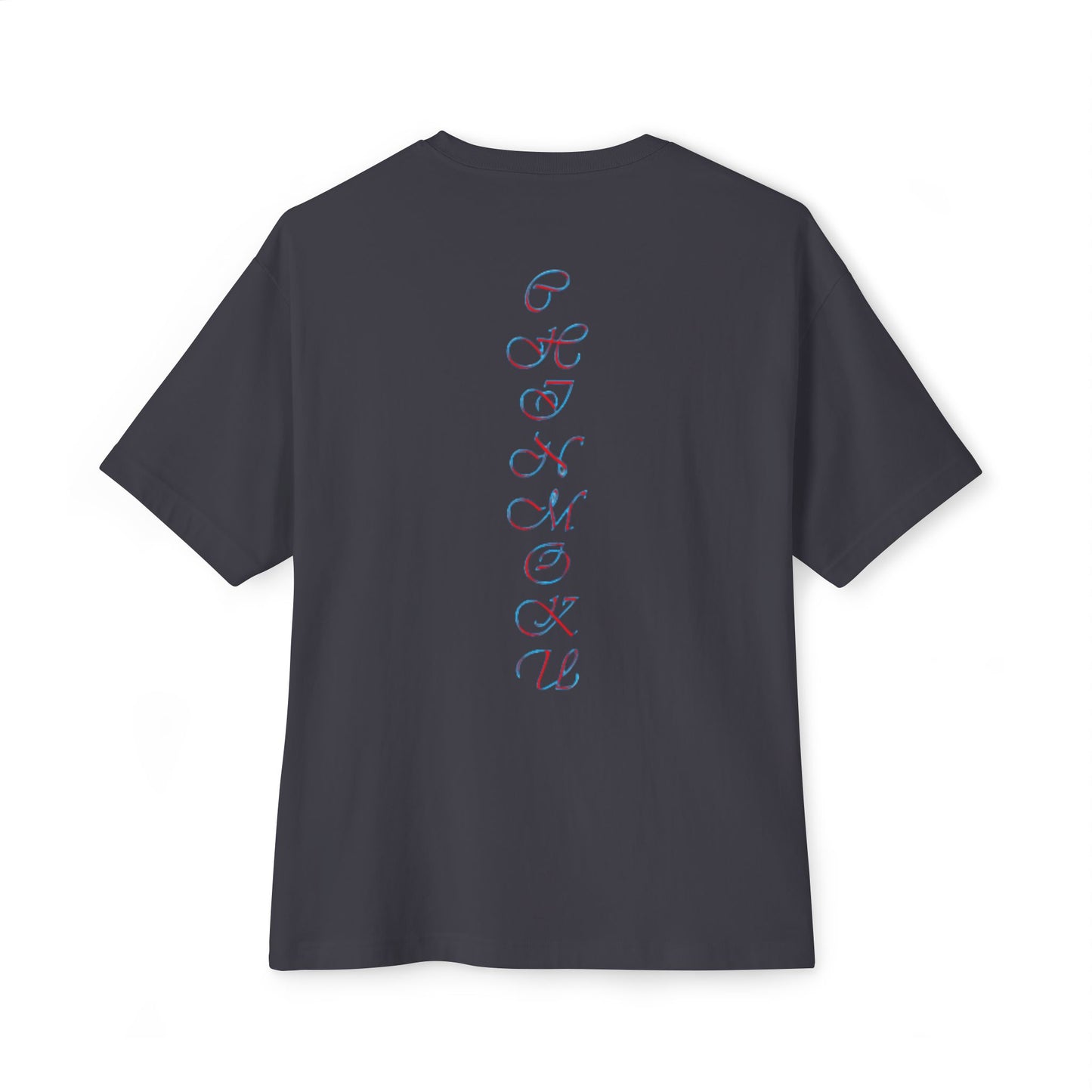 Round logo red/blue Tee