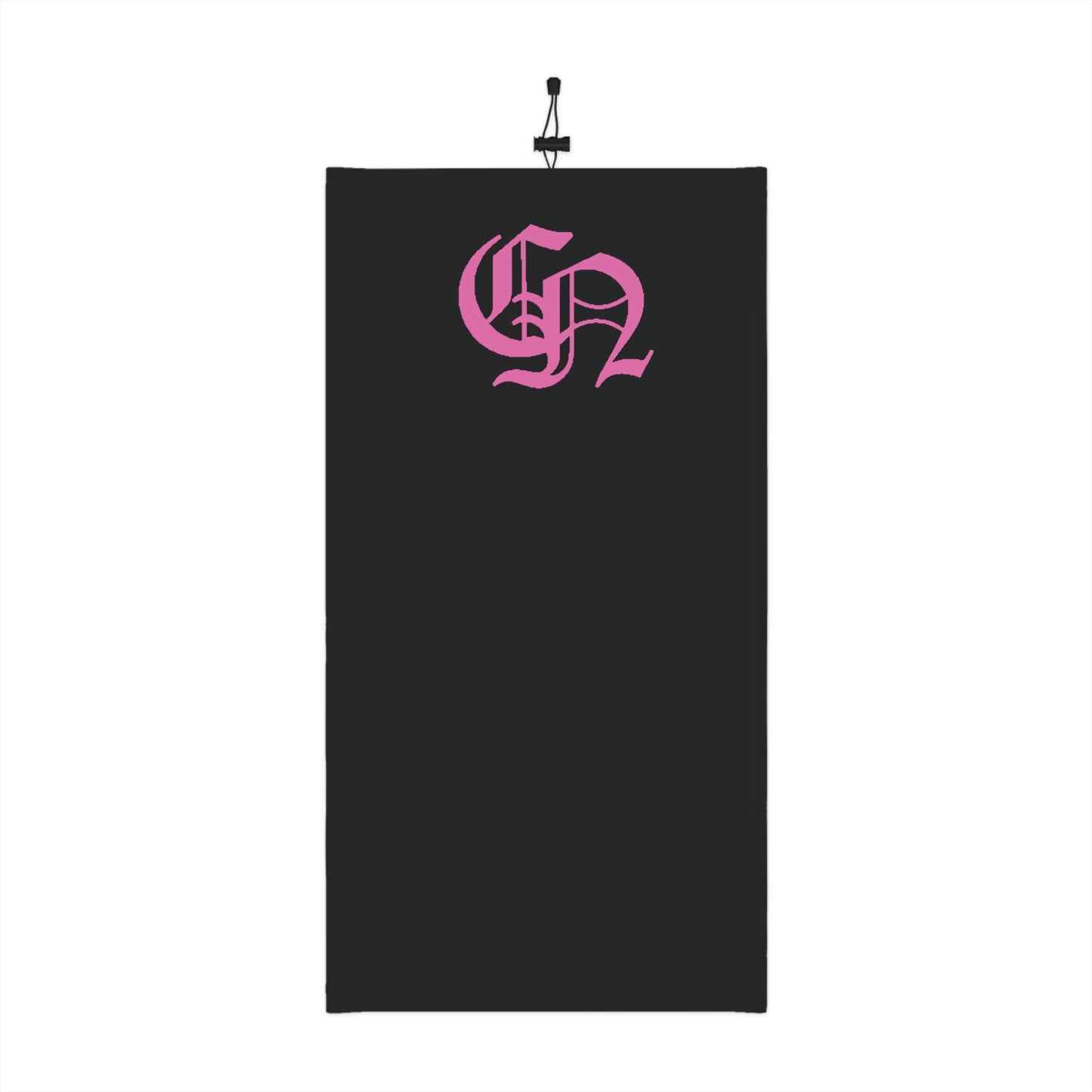 Dark Pink Winter Neck Gaiter With Drawstring