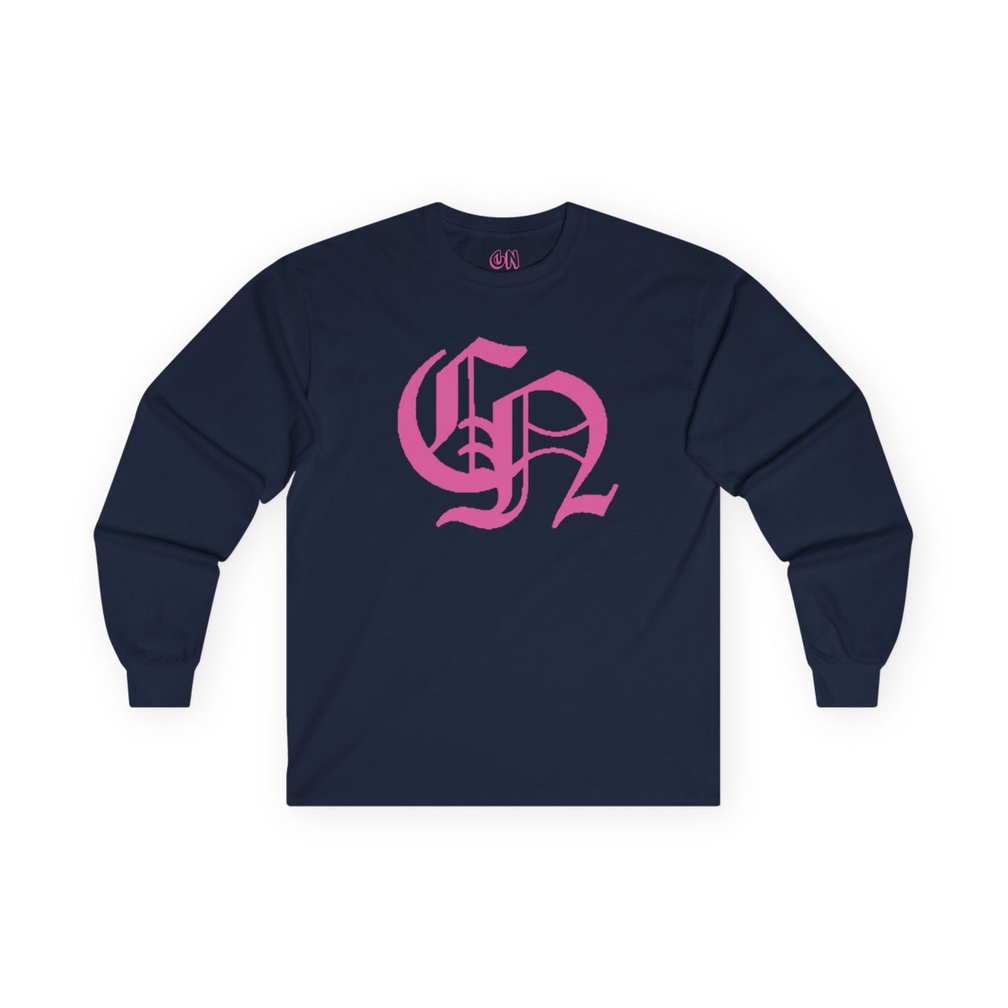 Long Sleeve Dark Pink Tee Old Logo