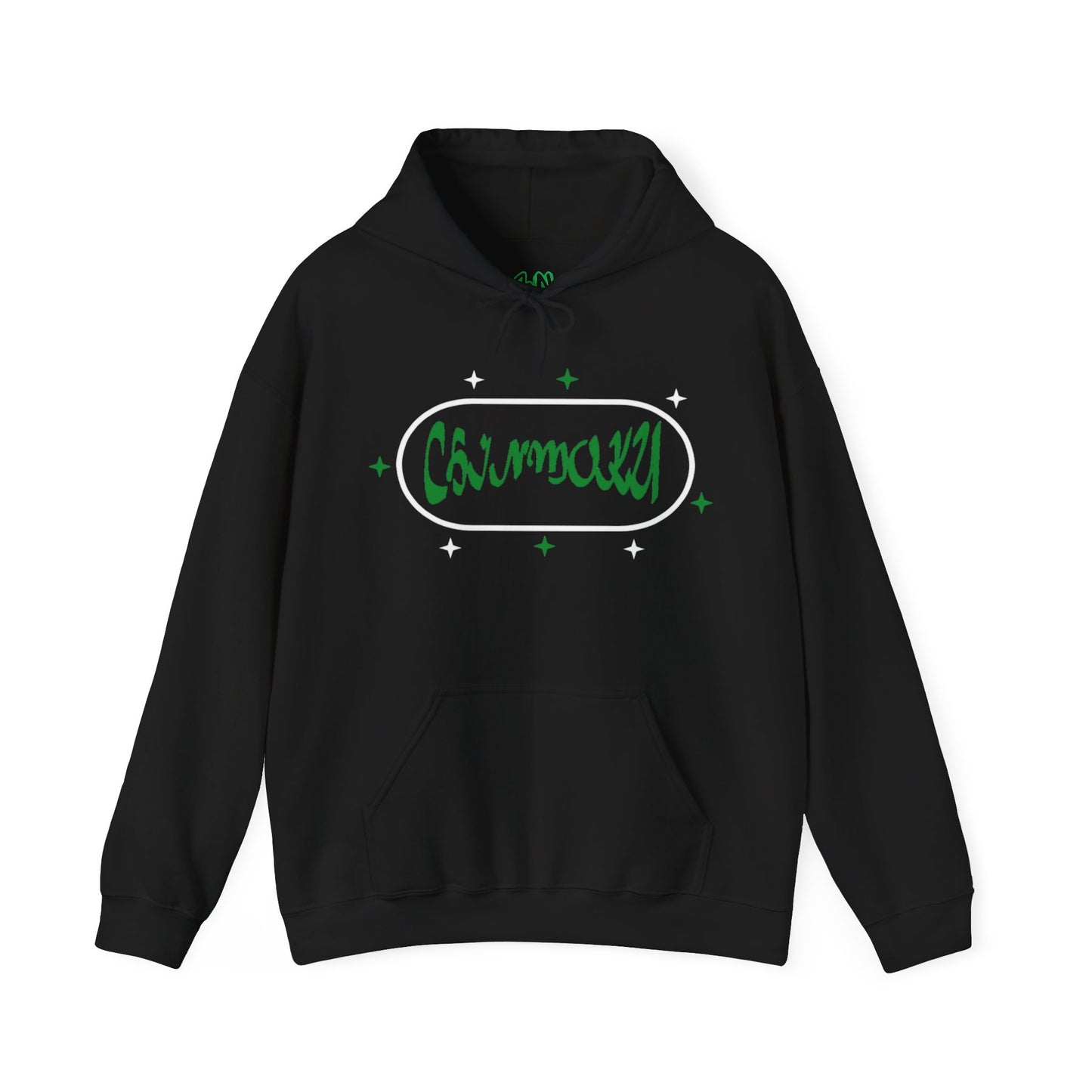 Sweatshirt Green Stars