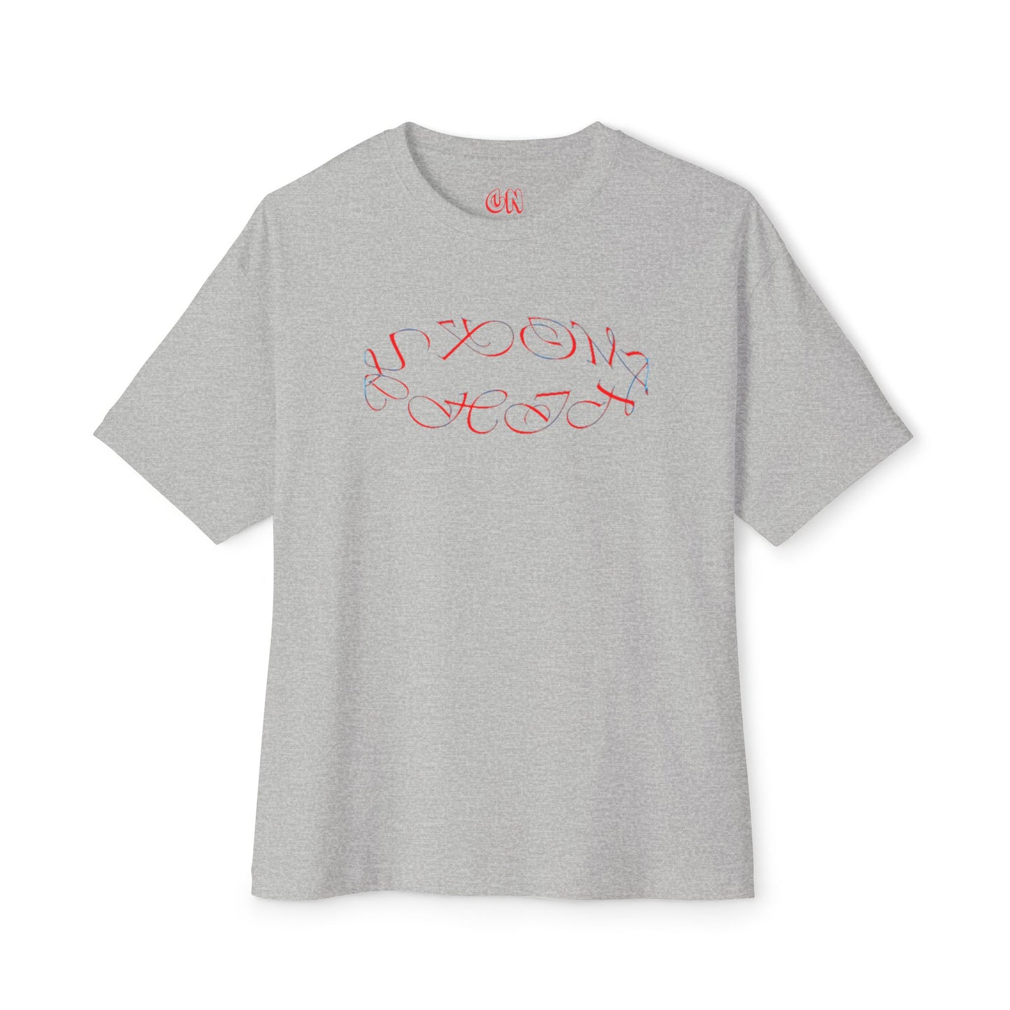 Round logo red/blue Tee