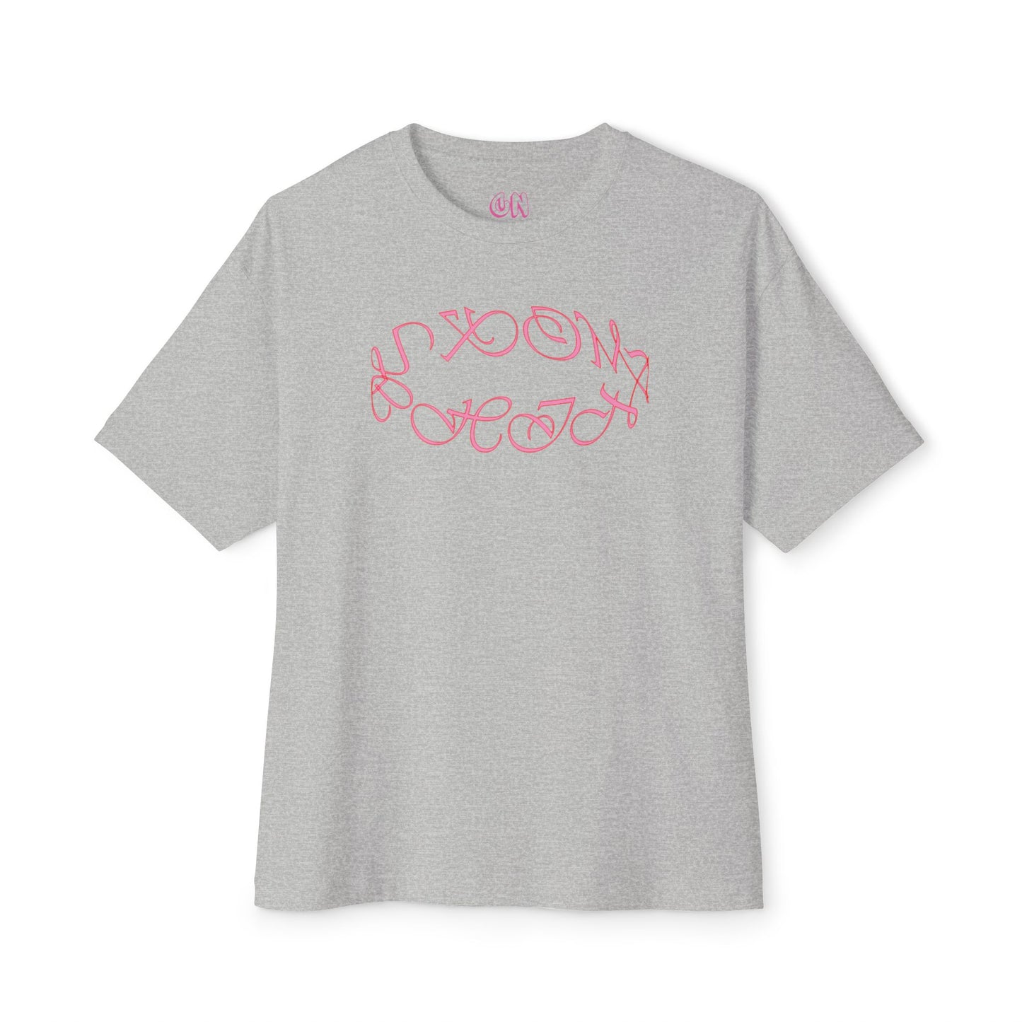 Round logo pink Tee