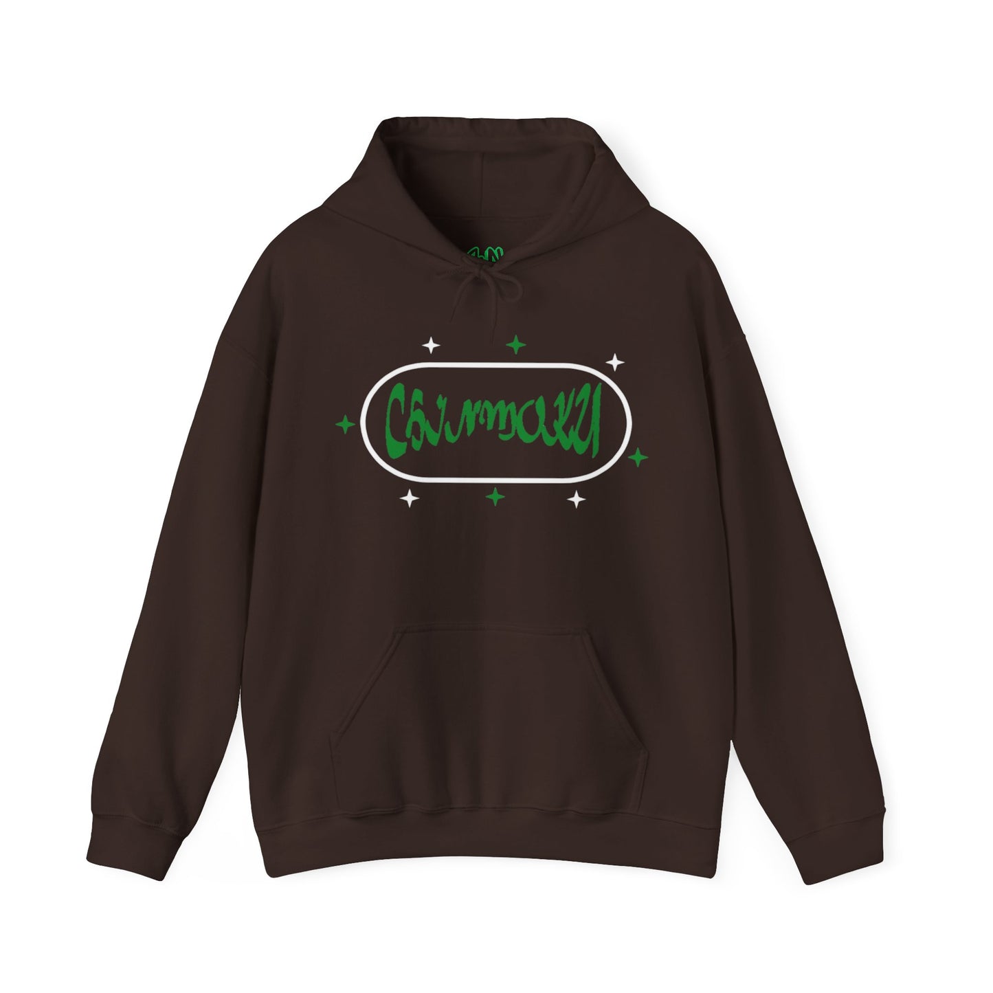 Sweatshirt Green Stars