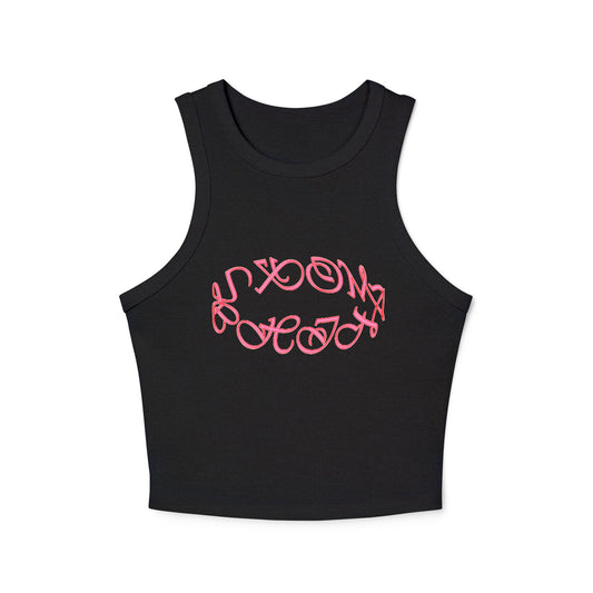Tank Top Pink round logo