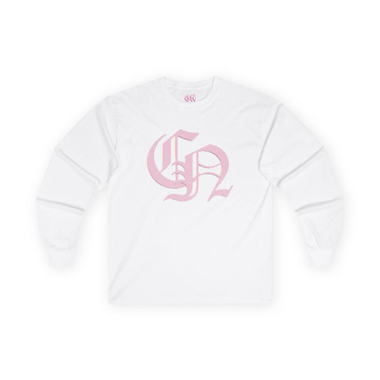 Long Sleeve light pink Tee Old Logo
