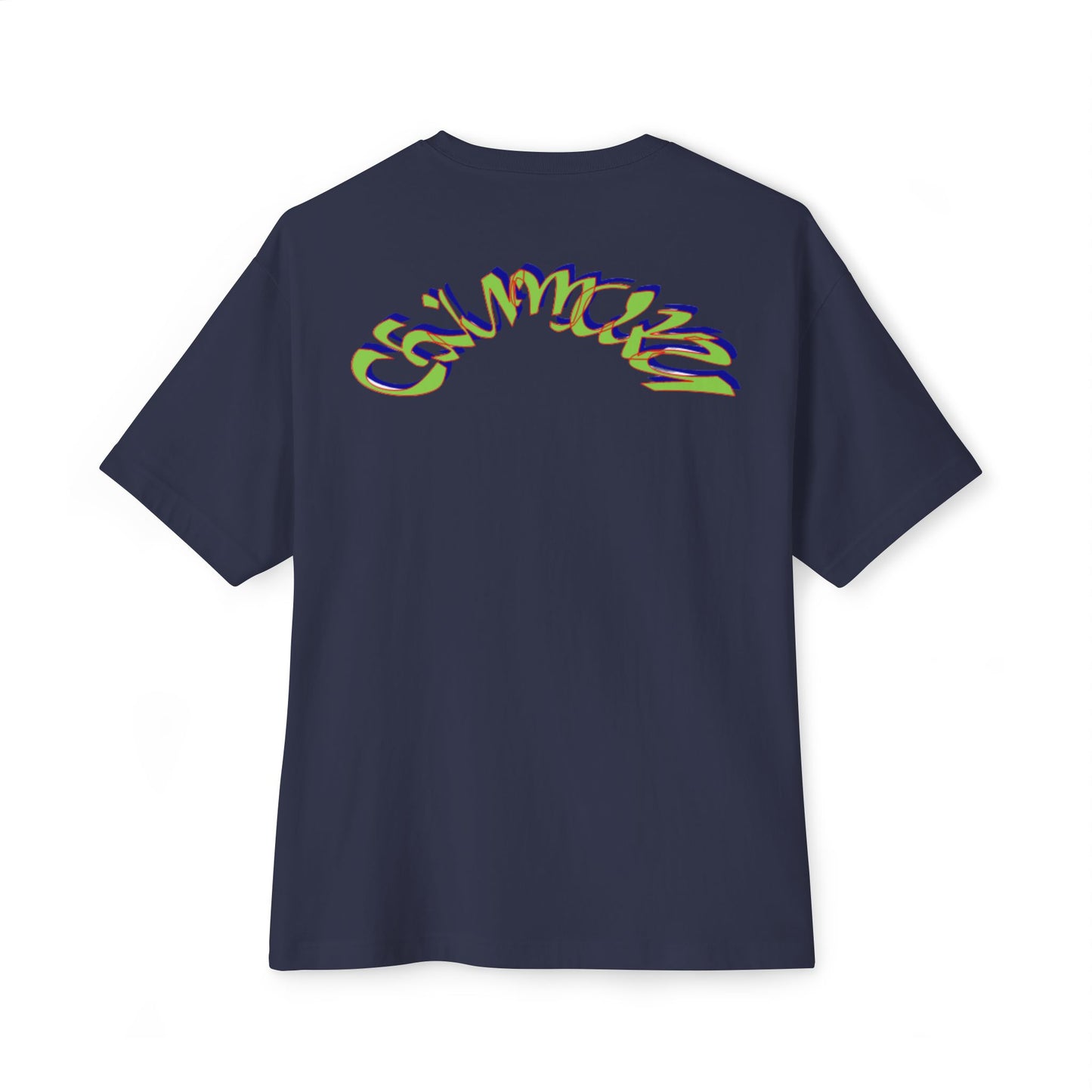 Green logo wave Tee