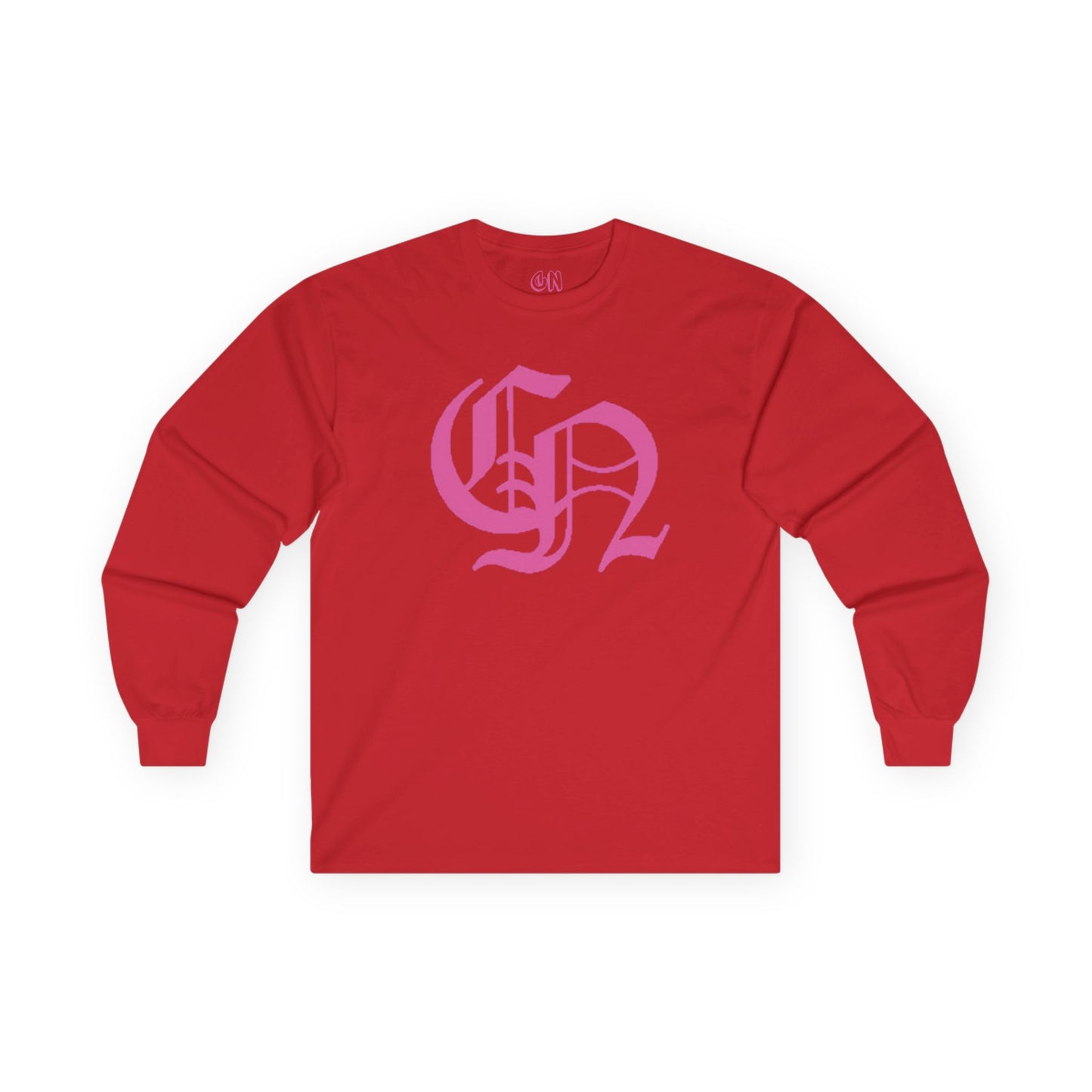 Long Sleeve Dark Pink Tee Old Logo