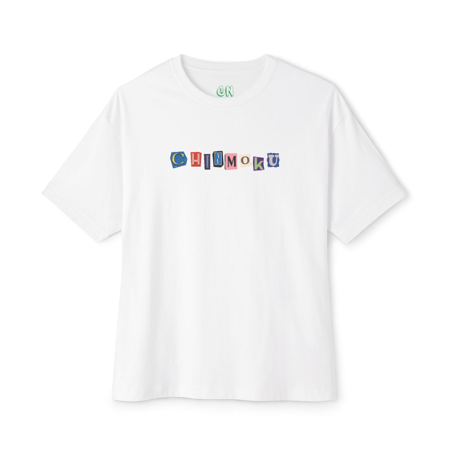 White Tee Letters