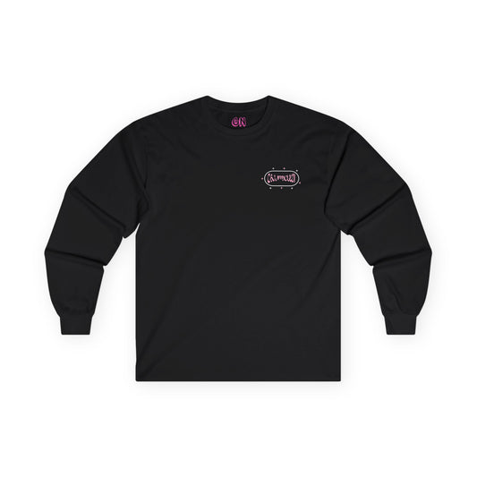 Long Sleeve Tee Pink Stars