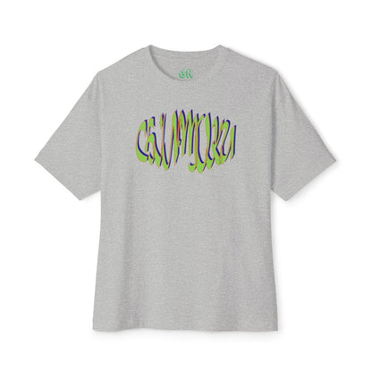 Green logo wave Tee