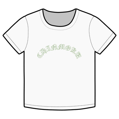 Organic Rib Baby Tee Green Tag