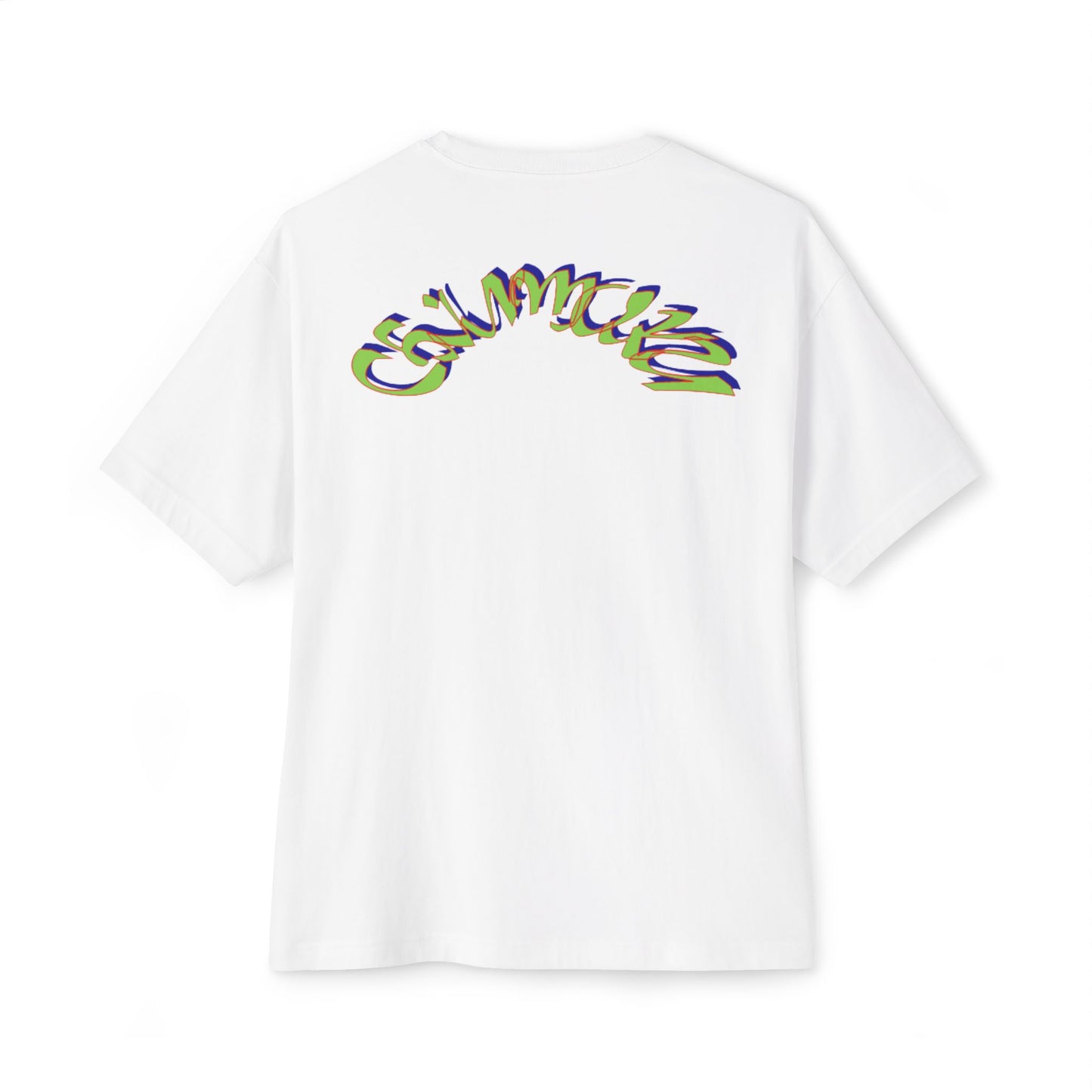 Green logo wave Tee