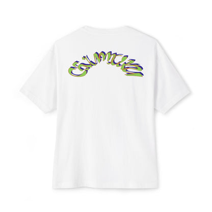Green logo wave Tee