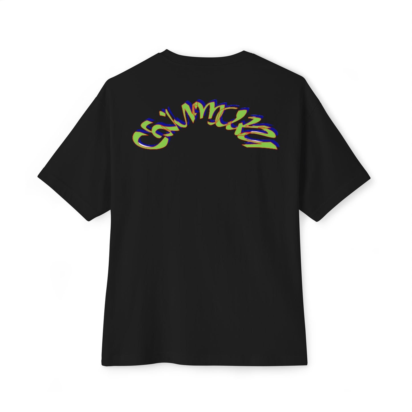 Green logo wave Tee