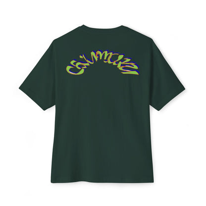 Green logo wave Tee