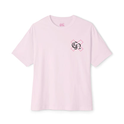 Pink Cross Logo English Tee