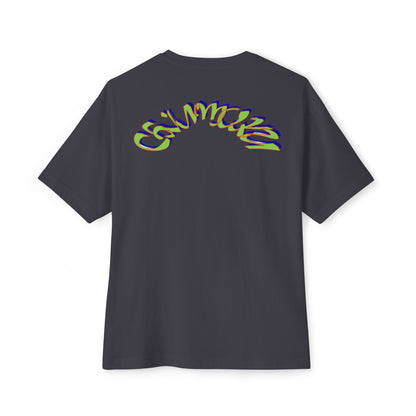 Green logo wave Tee