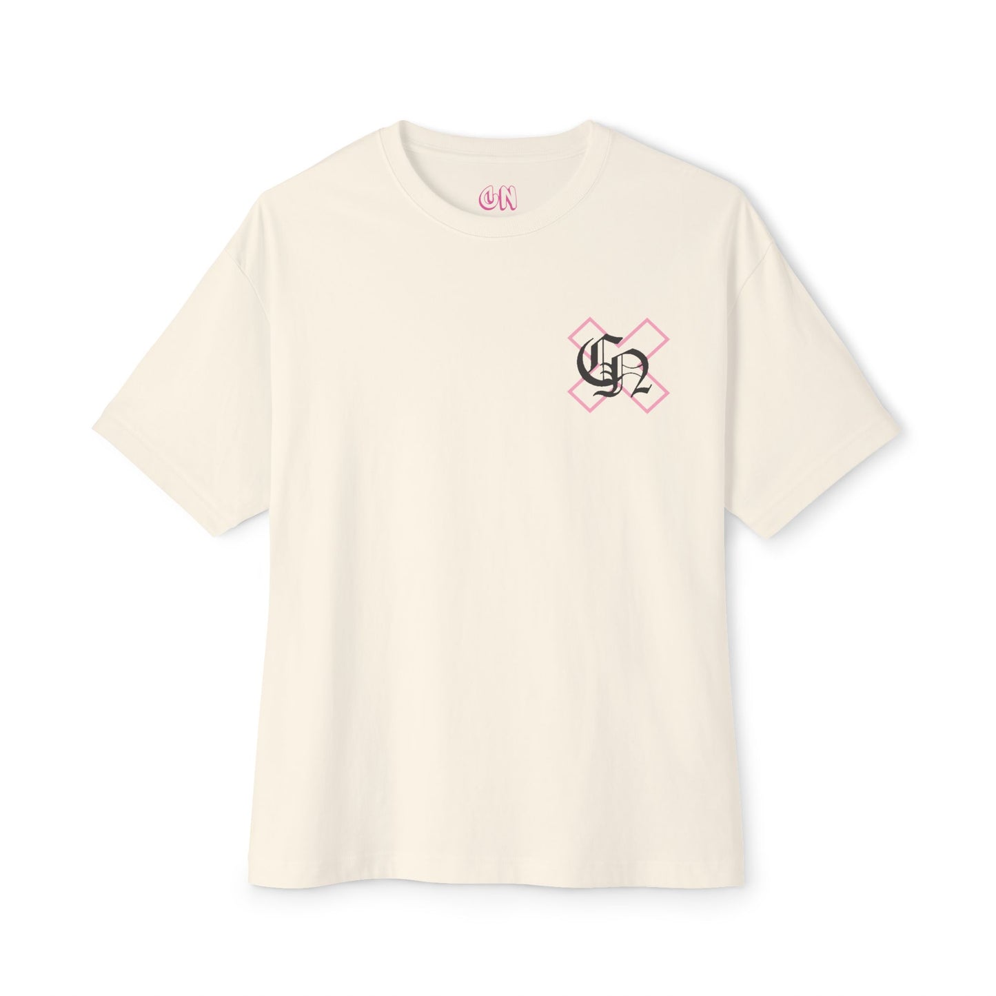 Pink Cross Logo English Tee