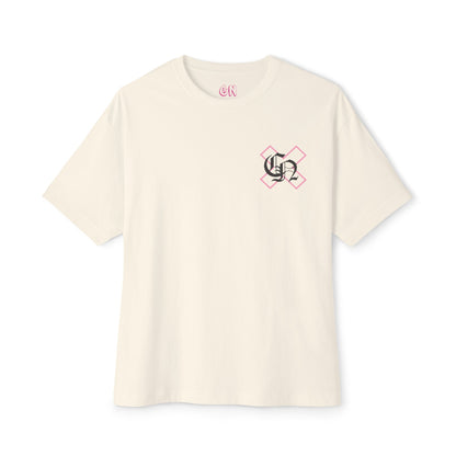 Pink Cross Logo English Tee